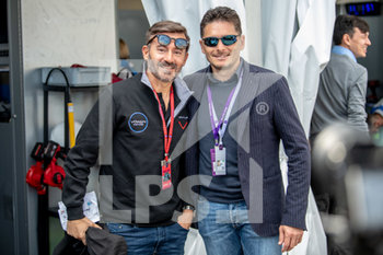 2019-04-13 - Max Biaggi e Giancarlo Fisichella - CAMPIONATO ABB FIA FORMULA E ROMA ITALY - FORMULA E - MOTORS